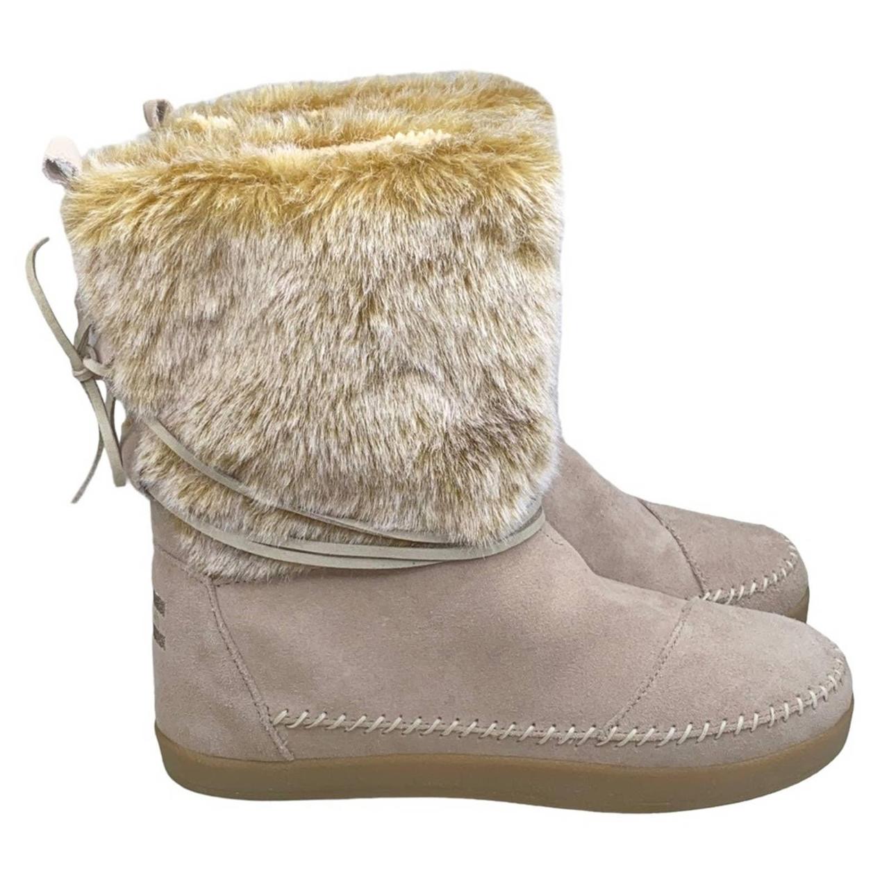 Toms faux store fur boots