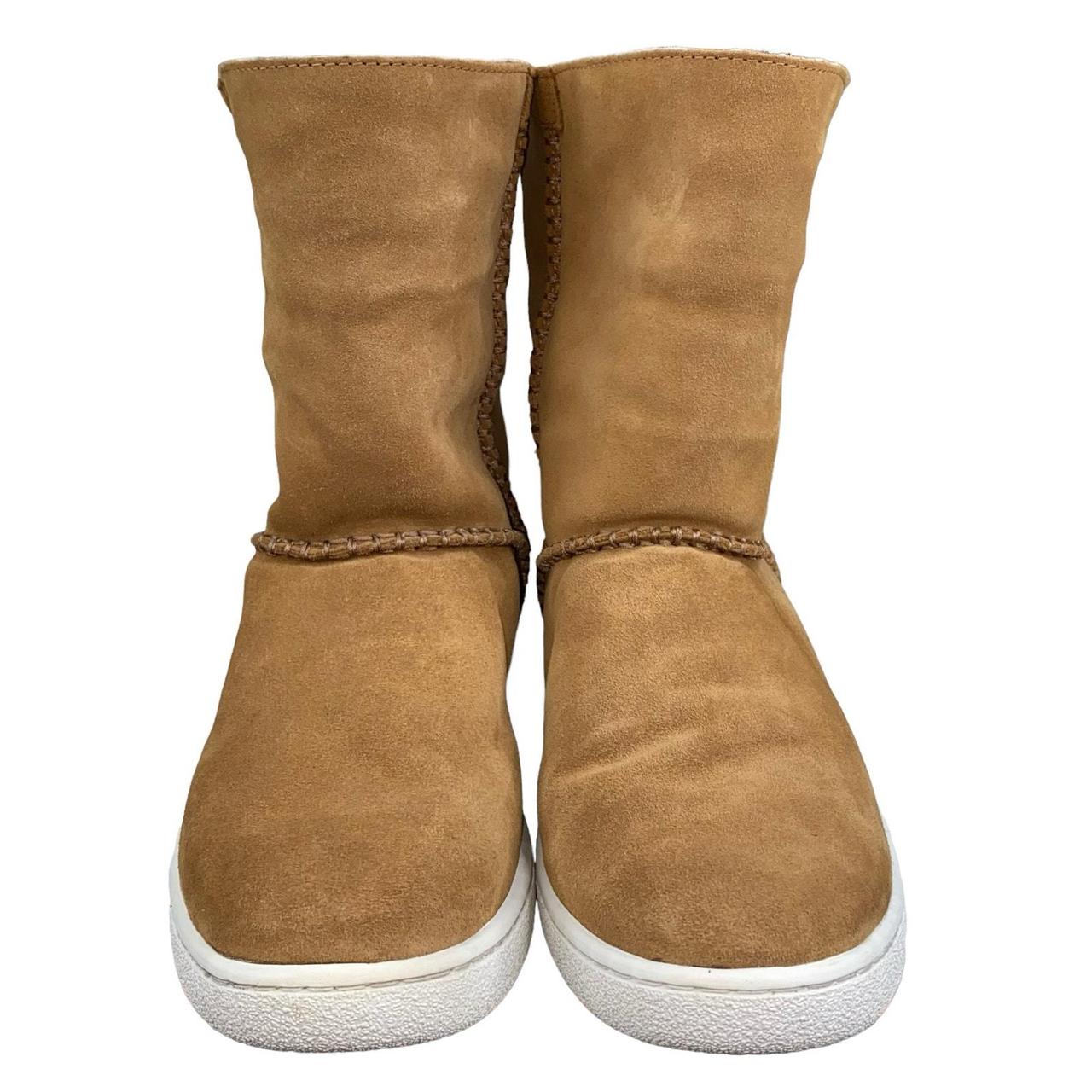 UGG Women s Mika Brown Suede Pull On Winter Boot. Depop