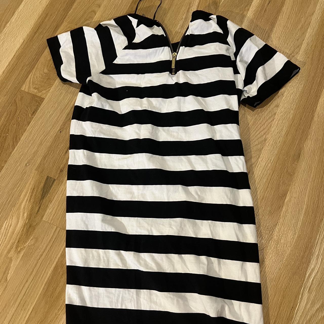 Michael Kors Striped Vintage Dress. Size Medium. Depop