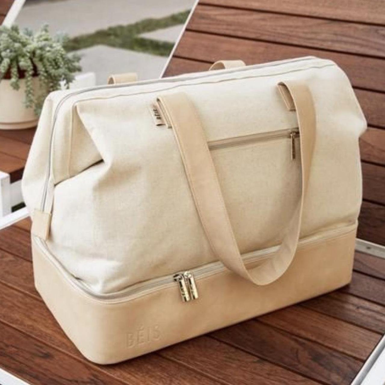 Beis Women's Cream Bag Depop