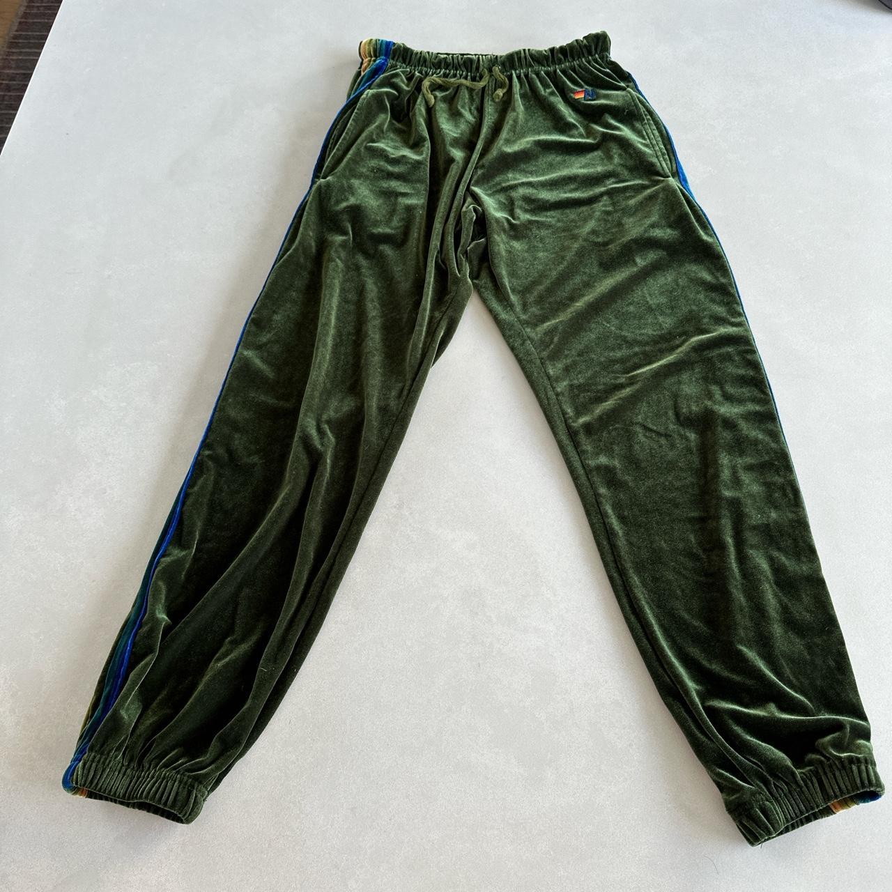 Aviator Nation Women's Green Joggers-tracksuits