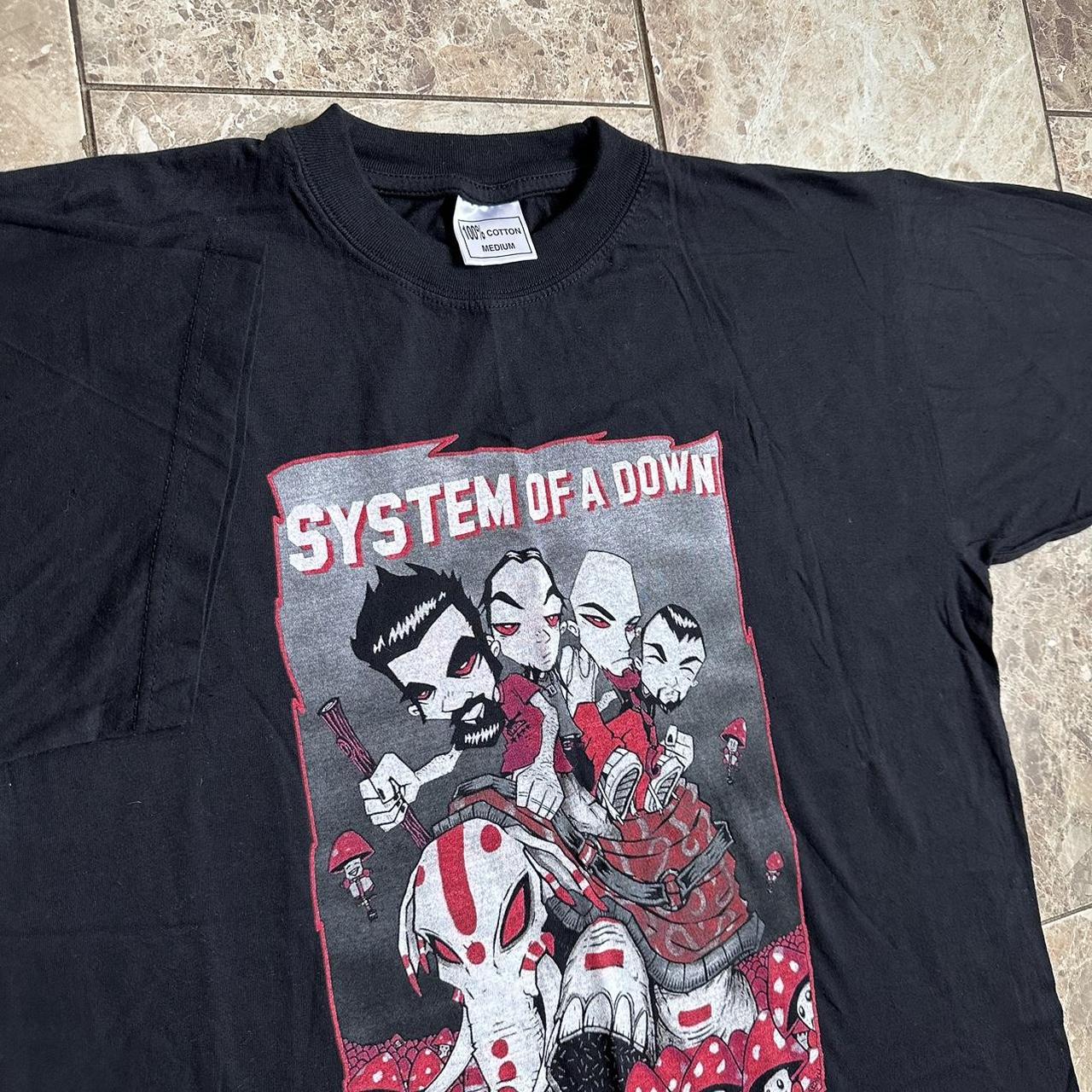 Vintage System Of A Down Toxicity World Tour Graphic... - Depop