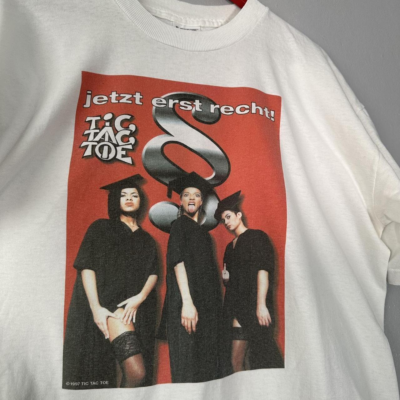 Vintage 1997 Tic Tac Toe Graphic Band | Depop