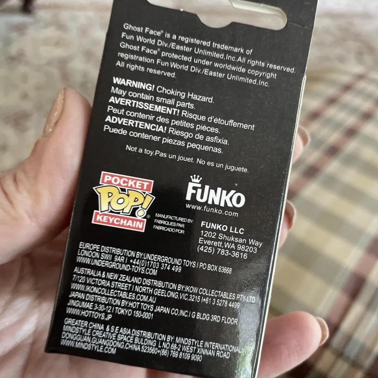 Funko pop! Scream ghostface keychain Brand new Happy... Depop