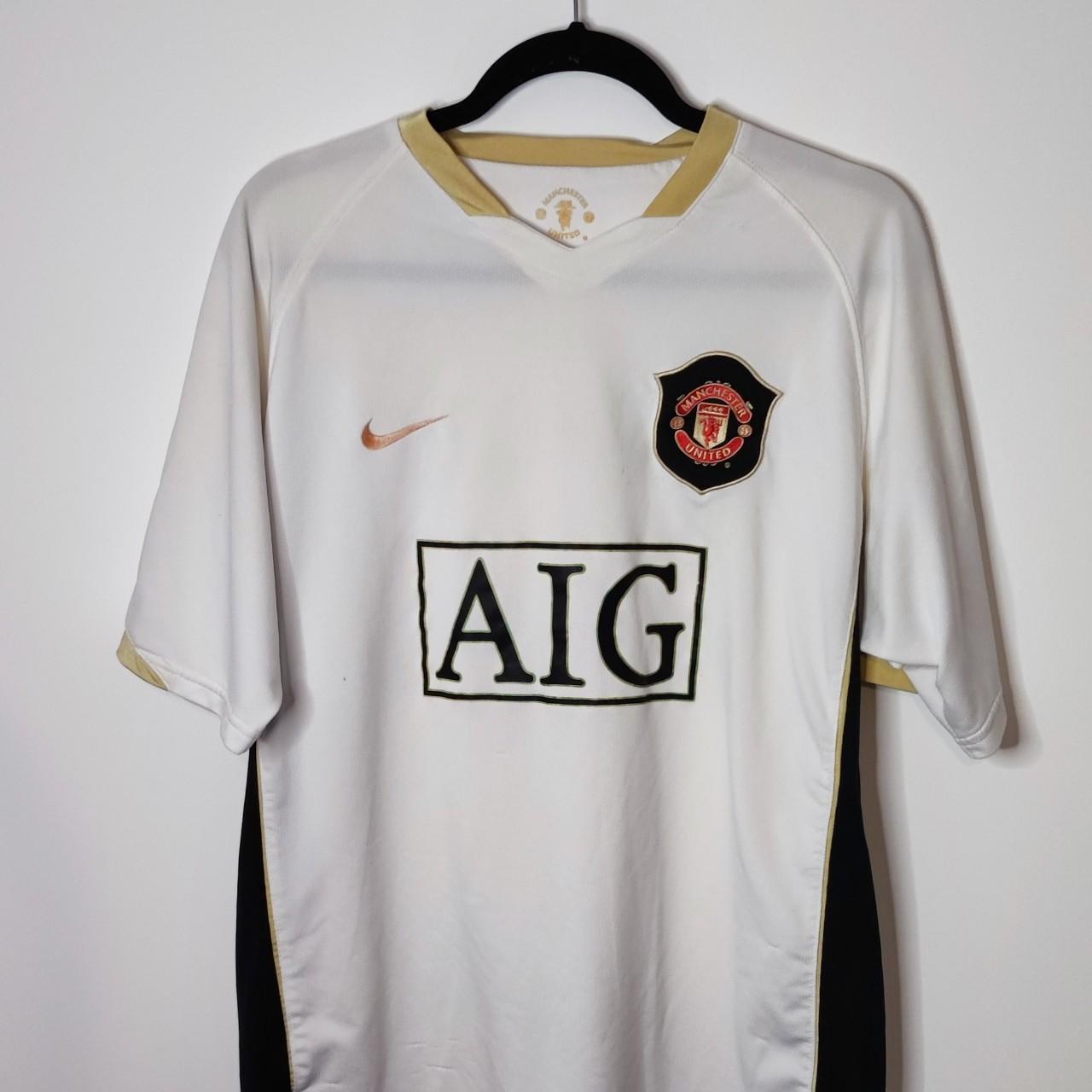 Nike Ronaldo Manchester United football shirt Away... - Depop