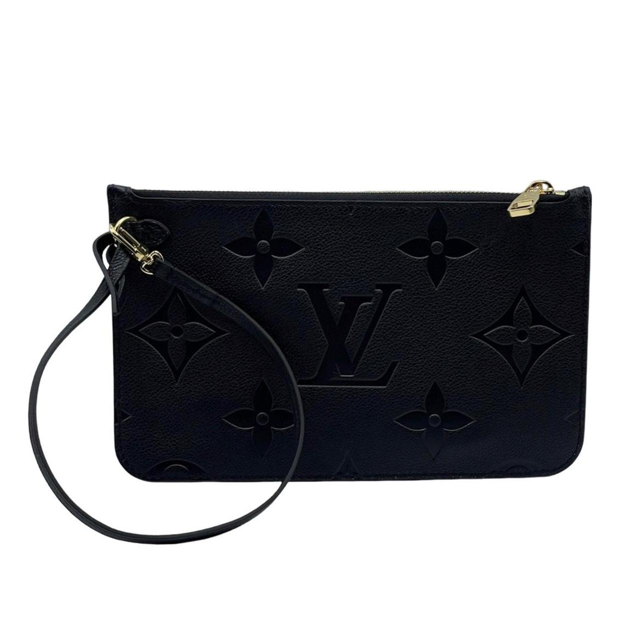 Louis Vuitton Noir Monogram Empreinte Pochette. Depop