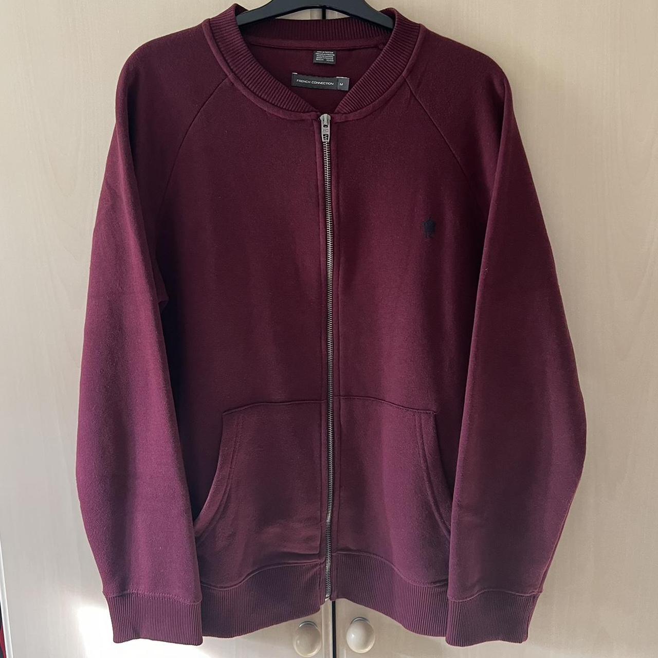 French Connection maroon jacket - Depop