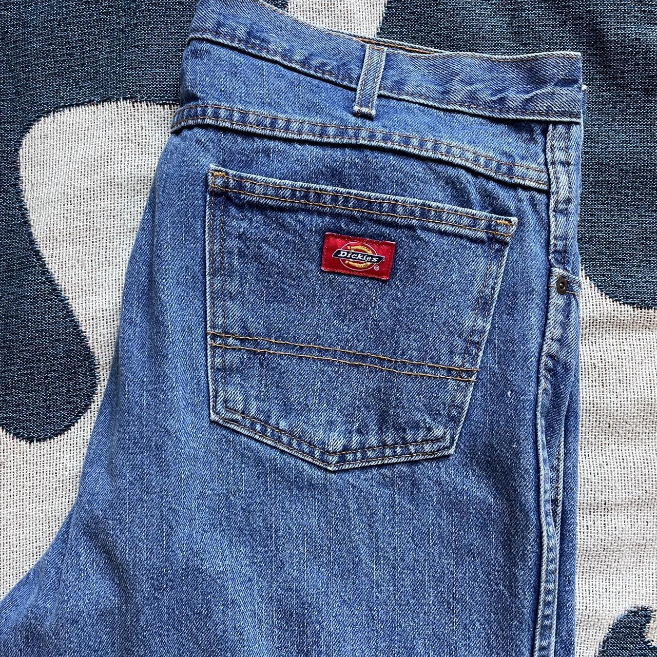 Dickies jeans with some really cool paint details…. - Depop