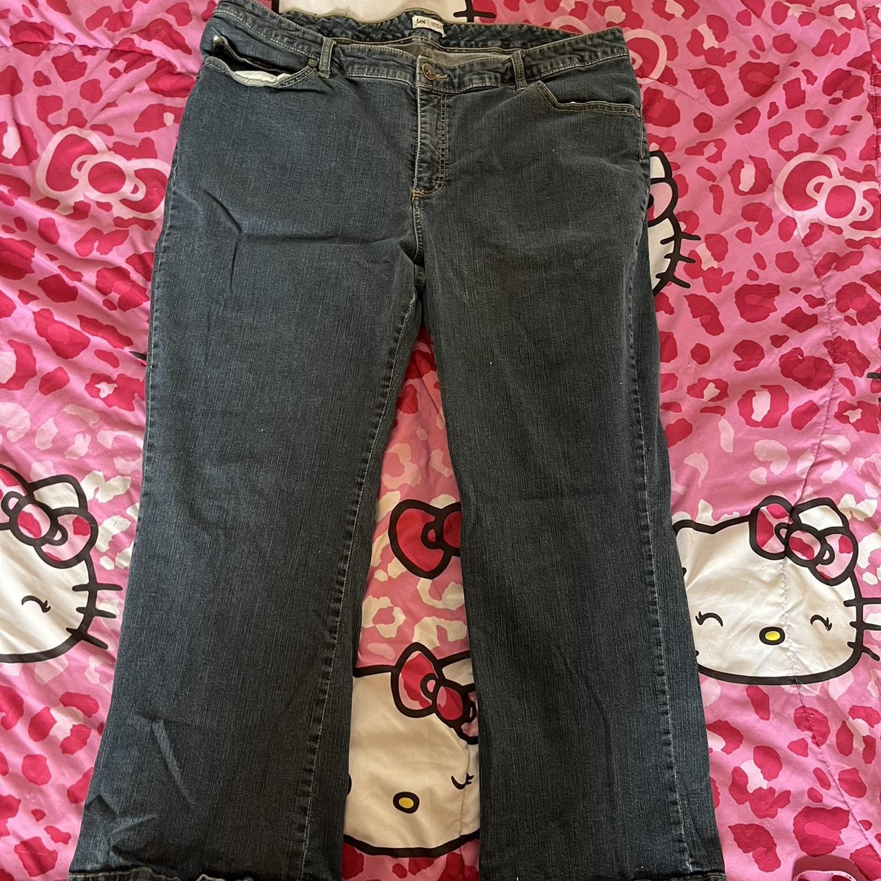 lee low rise jeans 18