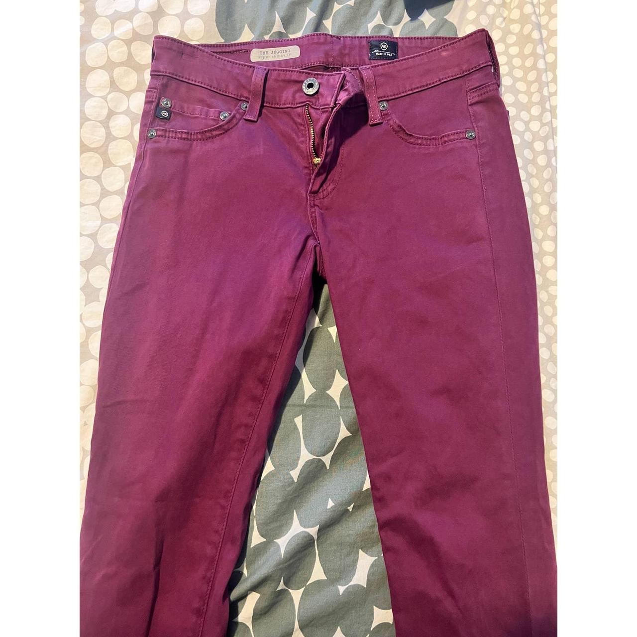 Dark purple jeans womens cheap