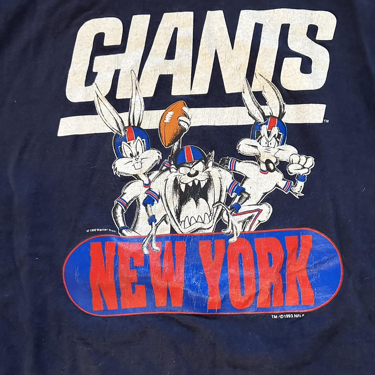 Vintage NFL New York Giants Football Looney Tunes - Depop