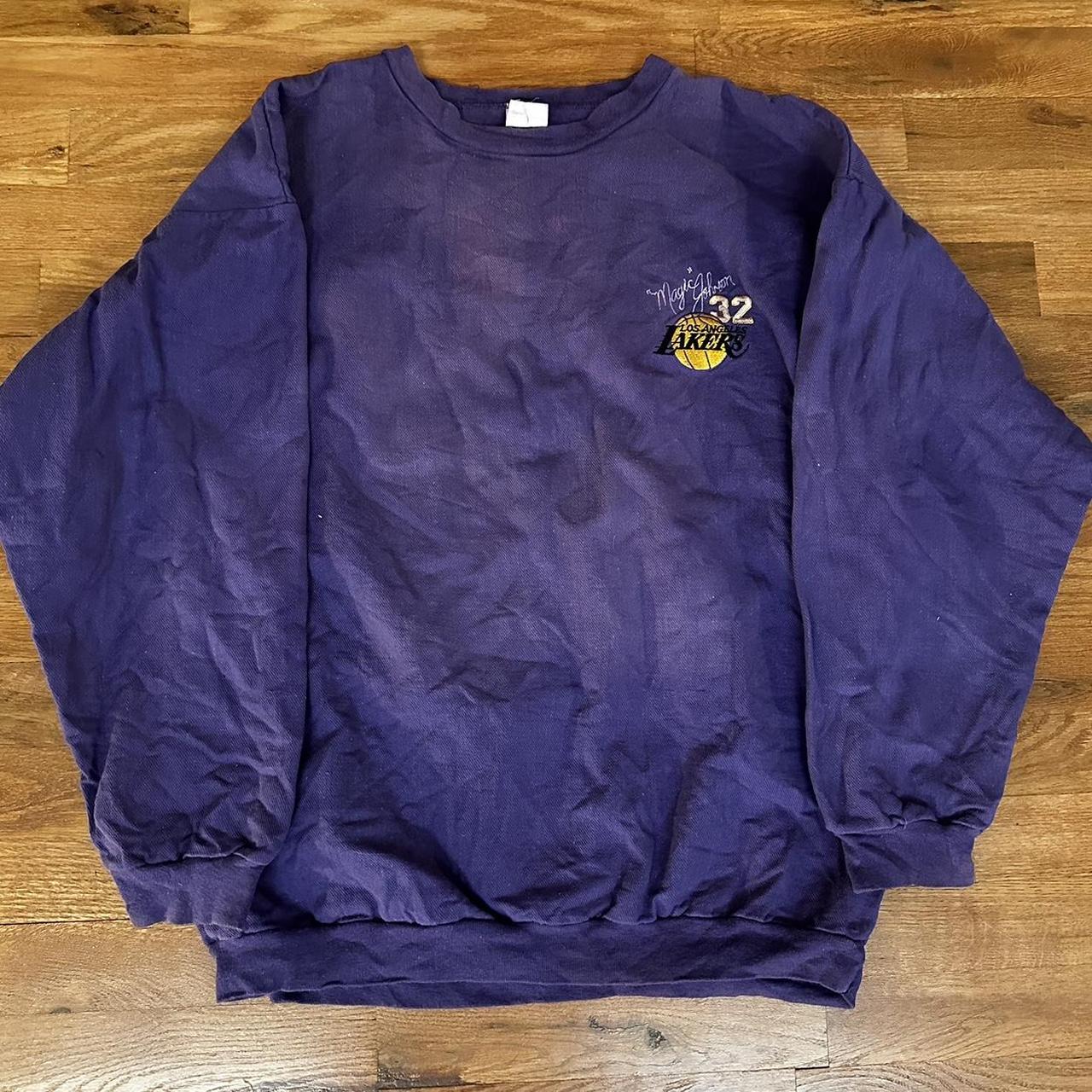 Los Angeles Lakers Crewneck Sweatshirt - Depop