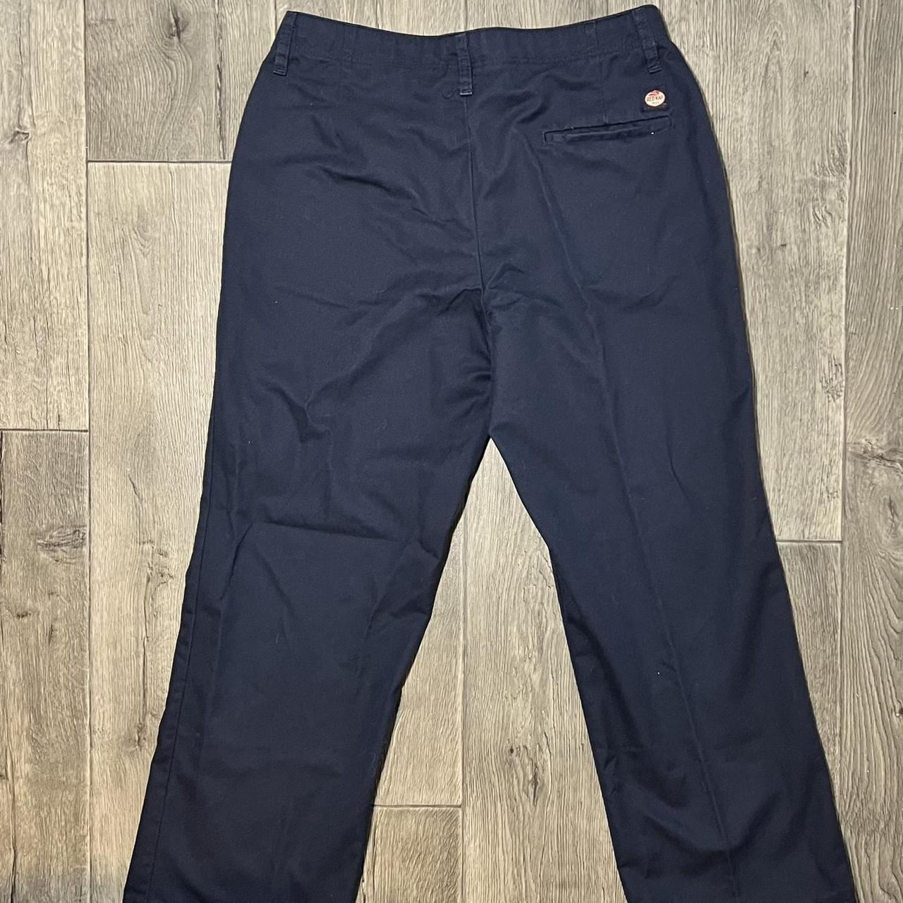 90’s Red Kap Navy Blue Faded Work Pants Absolutely... - Depop