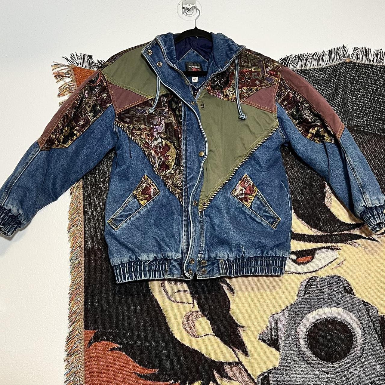 Weathered shops blues denim jacket