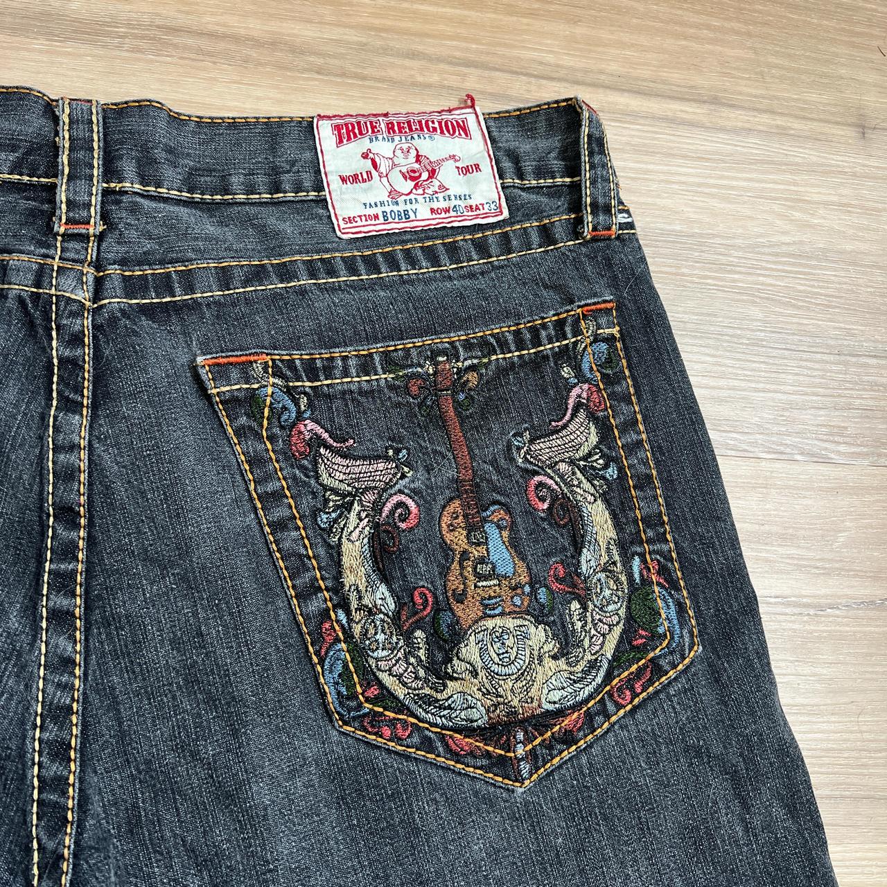 true religion jeans 値引き中‼️ True Religion Straight with Flap & Color Splatter, China