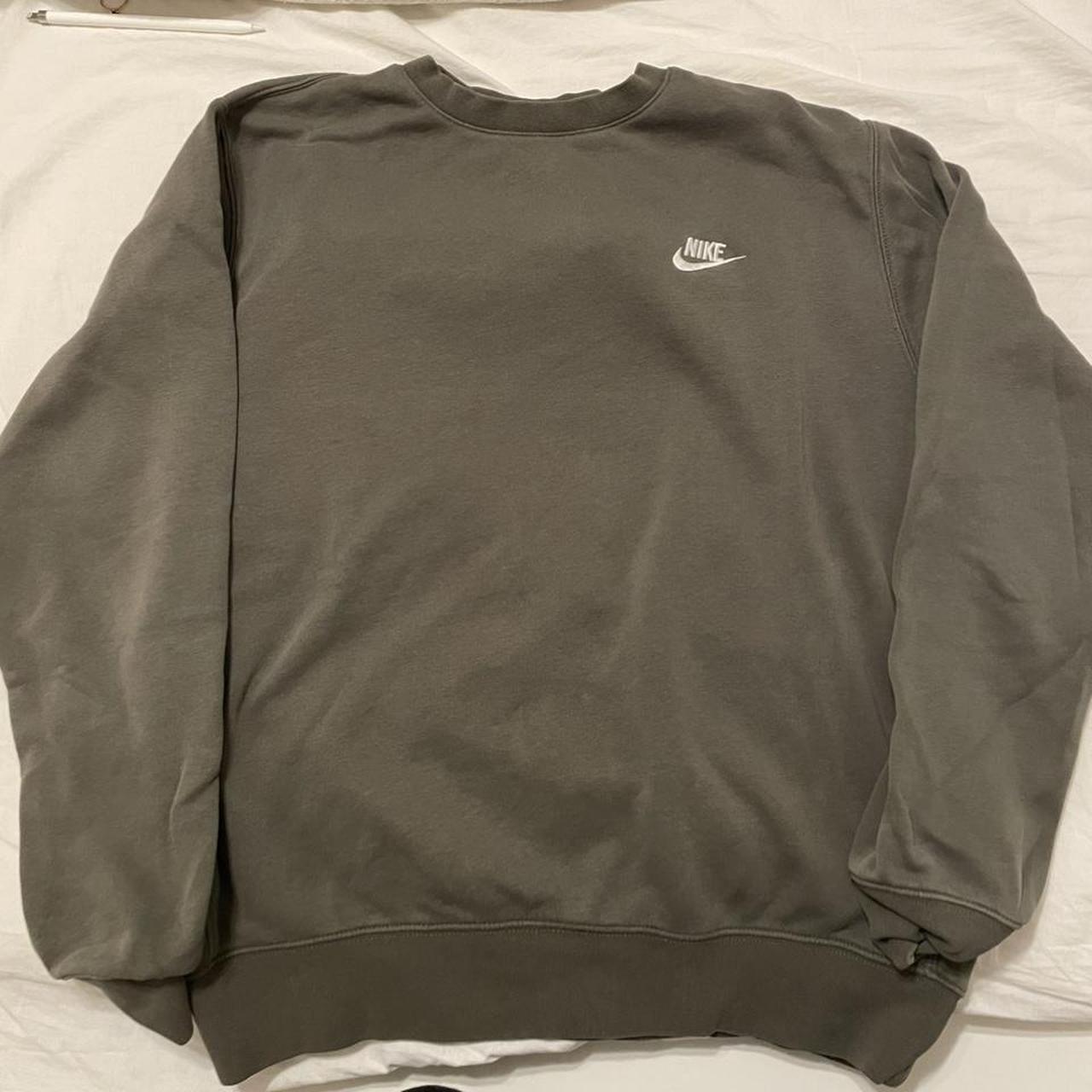 Discontinued Dark green Nike sweater! willing to... - Depop