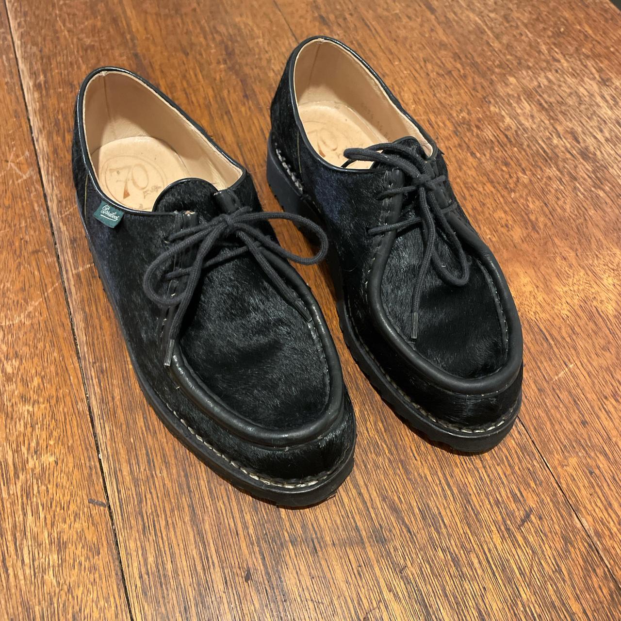 Unique furry Paraboot Michael shoes. Purchased in... - Depop