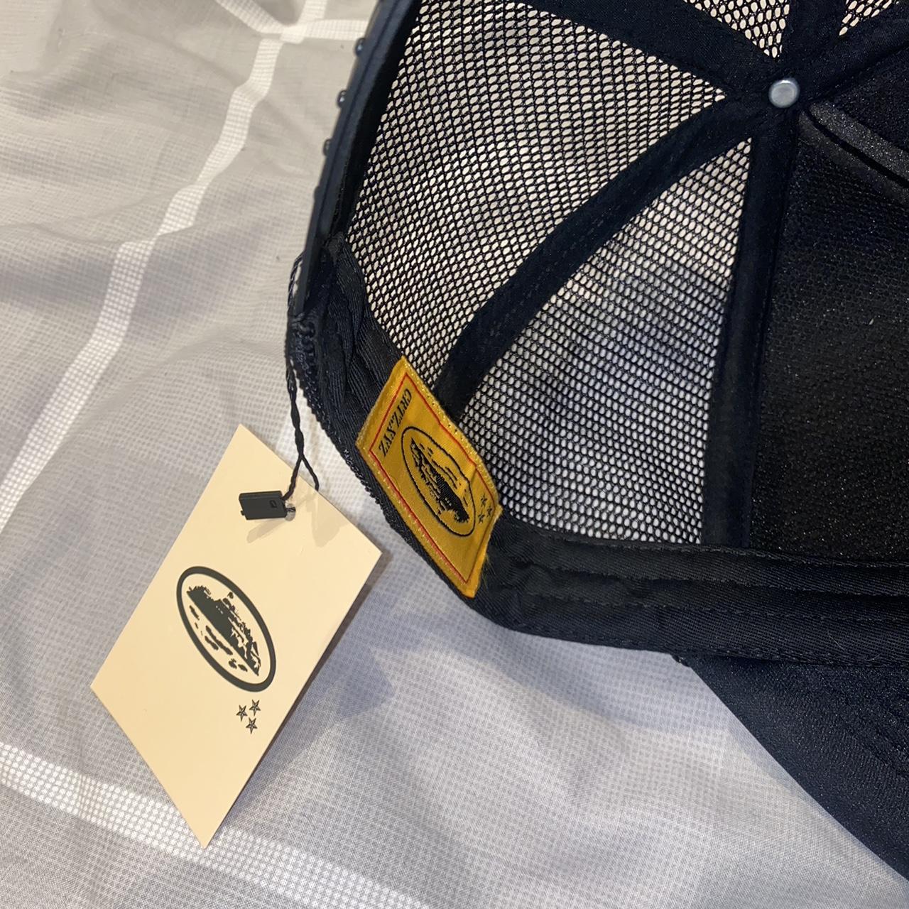 Corteiz Men's Black Hat Depop