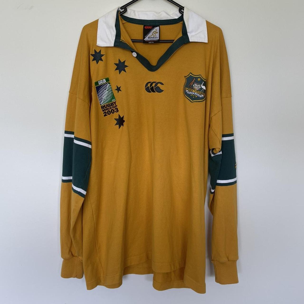 2003 WALLABIES RUGBY JUMPER Vintage Canterbury... Depop
