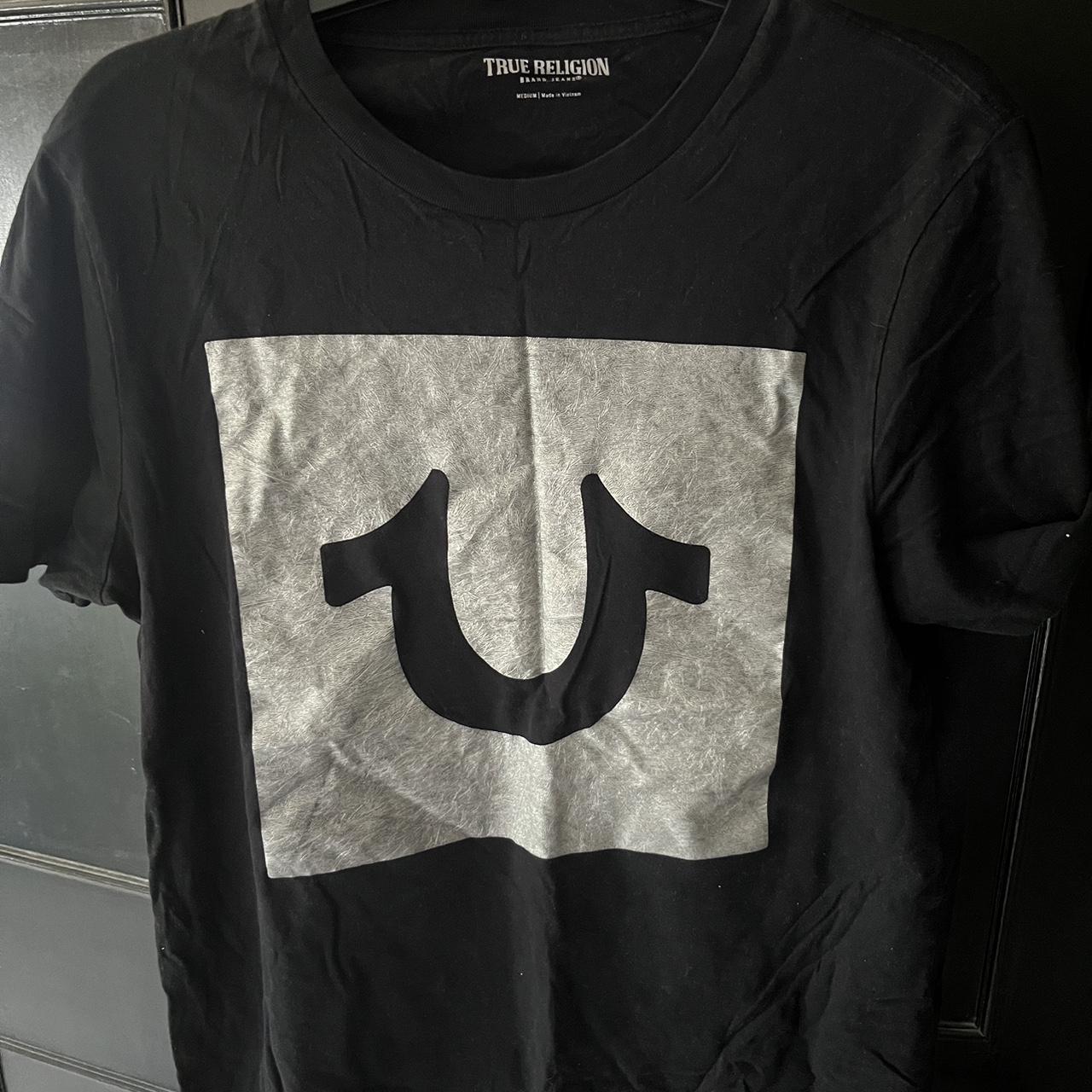 True Religion Men's T-shirt | Depop