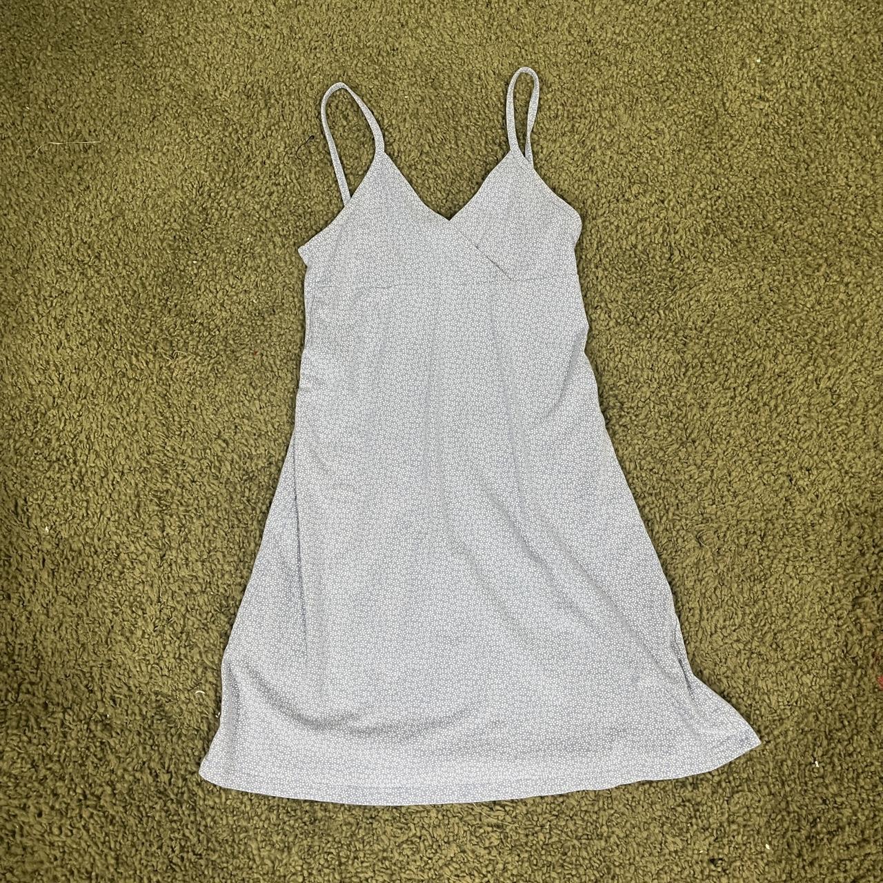 Brandy melville flower dress one size probably an xs... - Depop