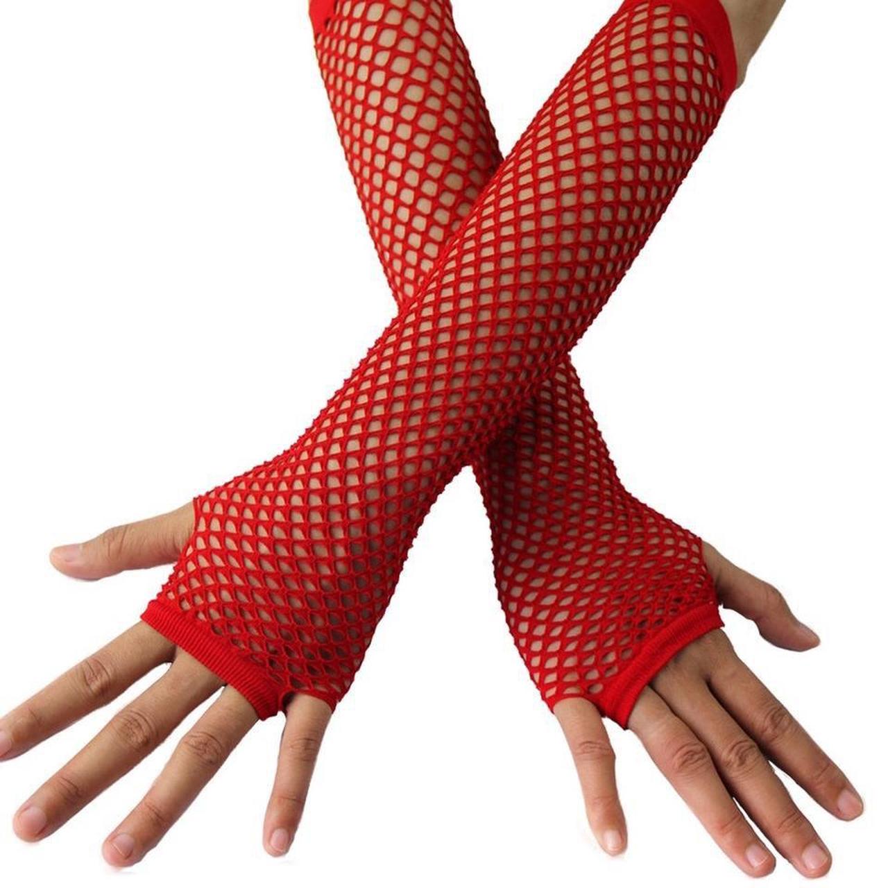 Women's Red Gloves Depop