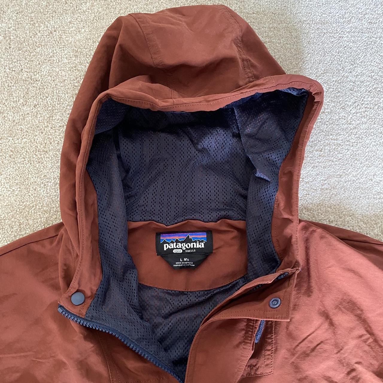 Patagonia Isthmus Anorak Smoulder Blue L Smock... Depop