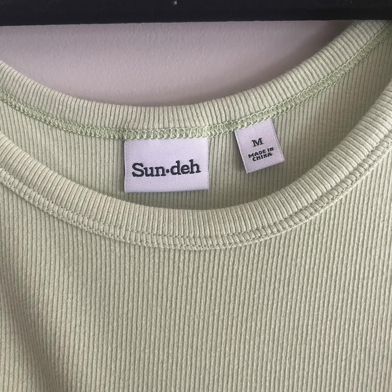 Aritzia Sunday Best green tank top worn once Depop