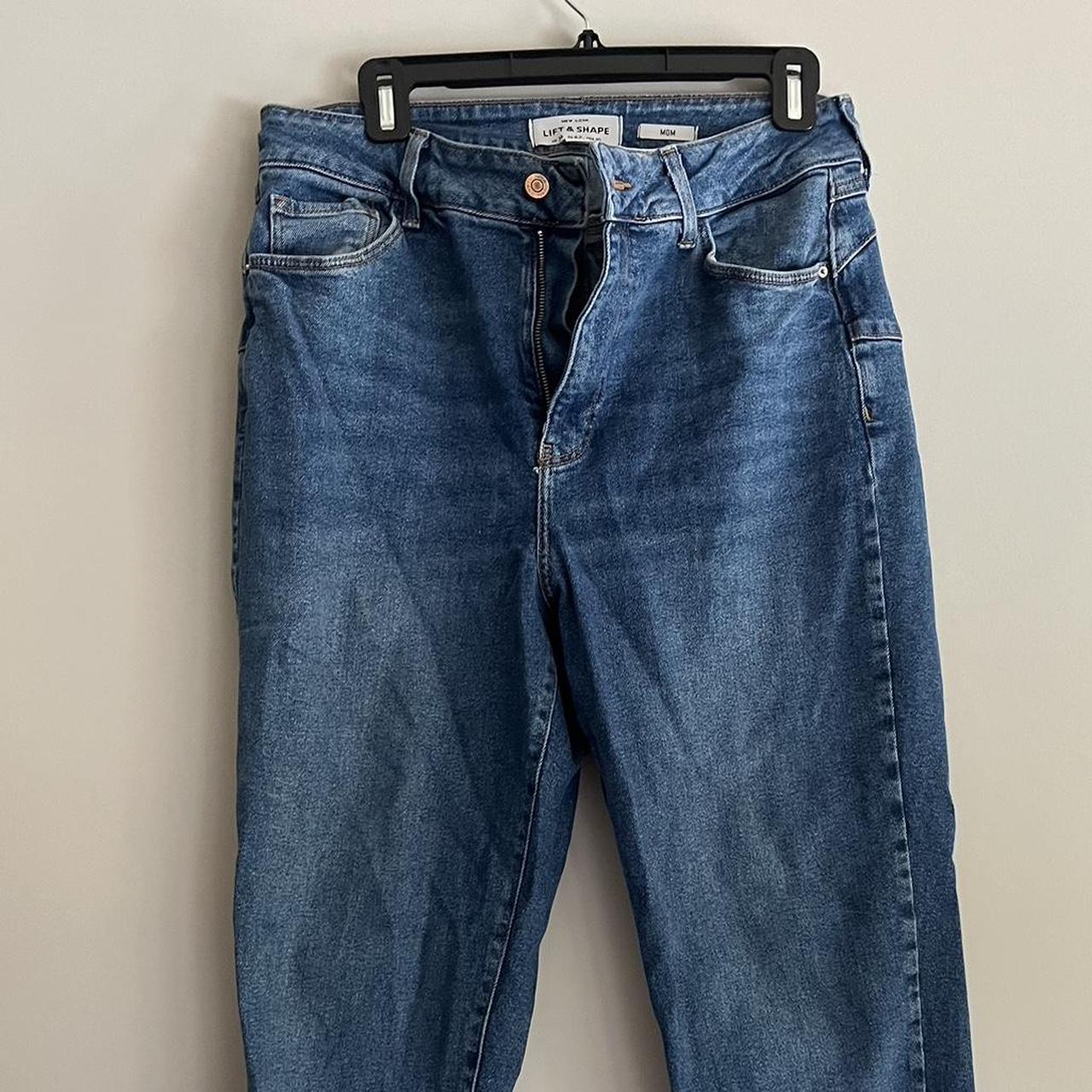 New Look lift and shape mom jeans size 10 - super... - Depop