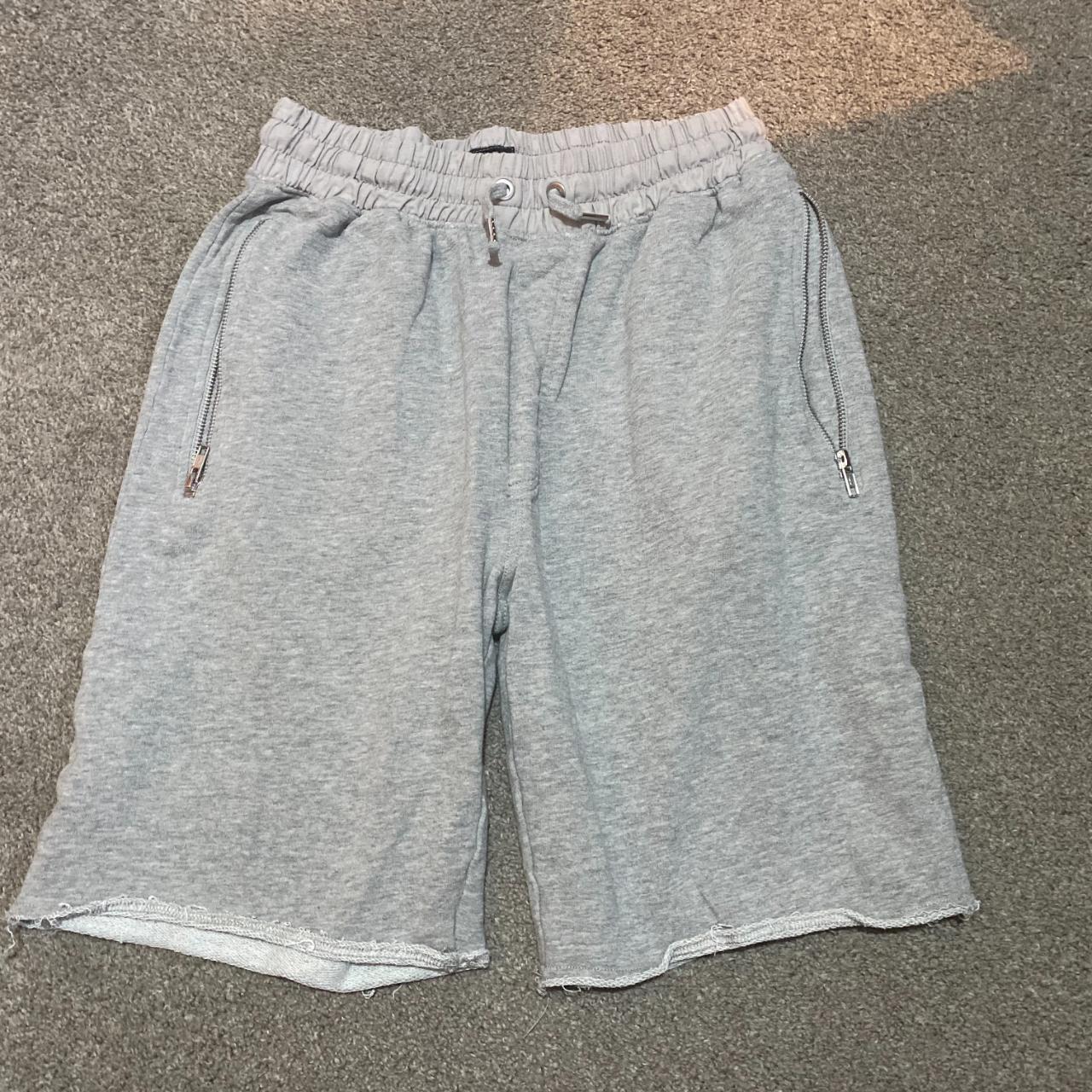 Next mens shorts Size Medium Grey shorts - Depop