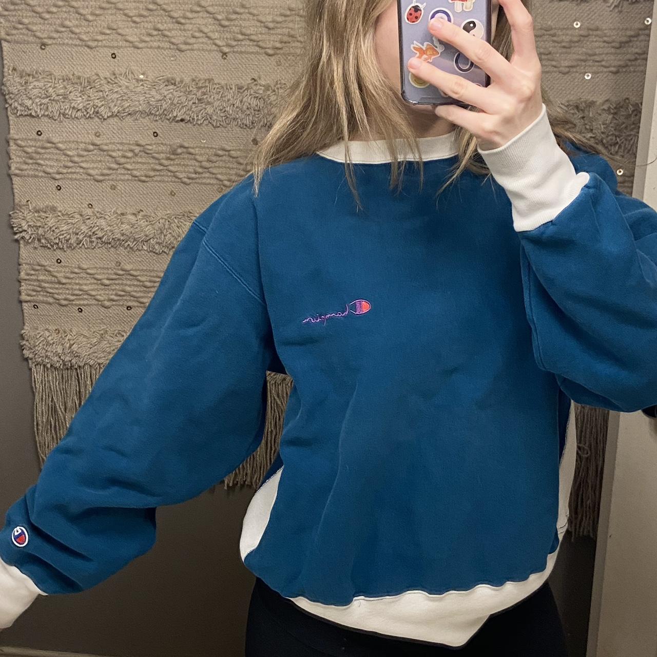 Vintage champion sweatshirt on sale womens