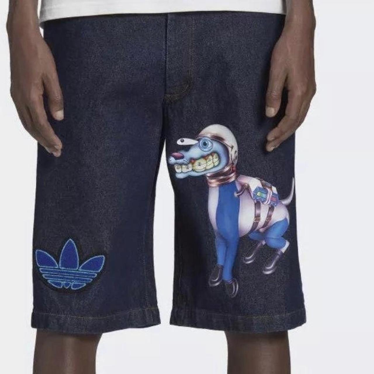 Kerwin Frost x Adidas Originals embroidered Denim | Depop