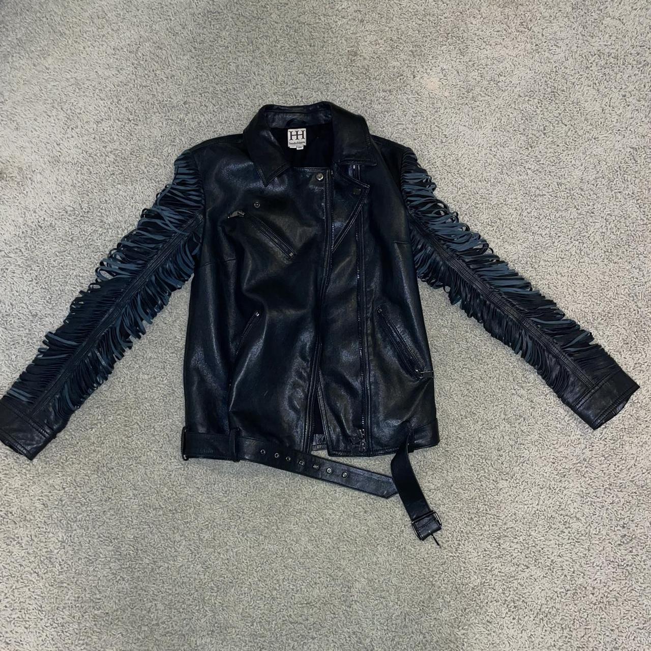 Haute hippie hot sale leather jacket