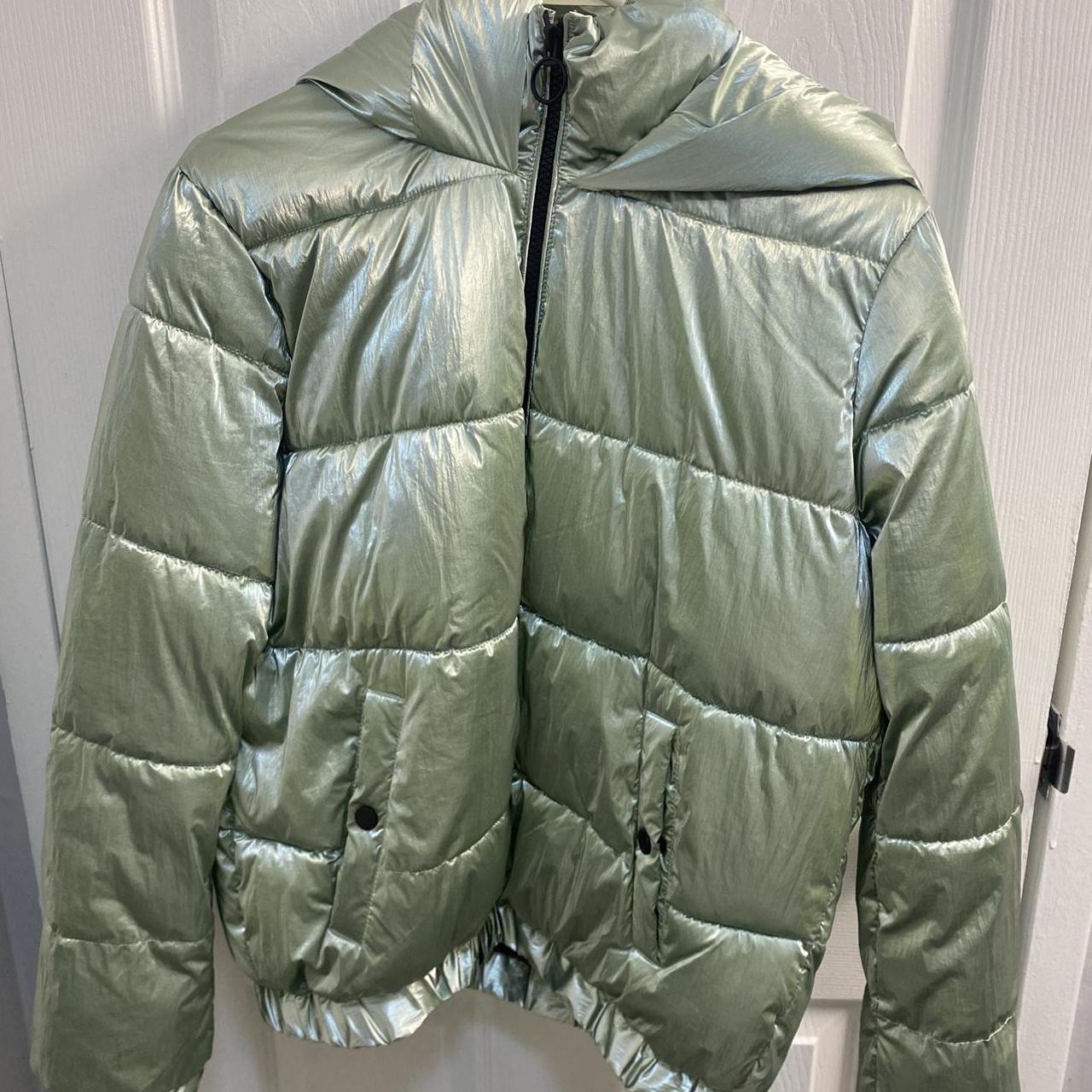 Marc New York metallic green jacket worn once