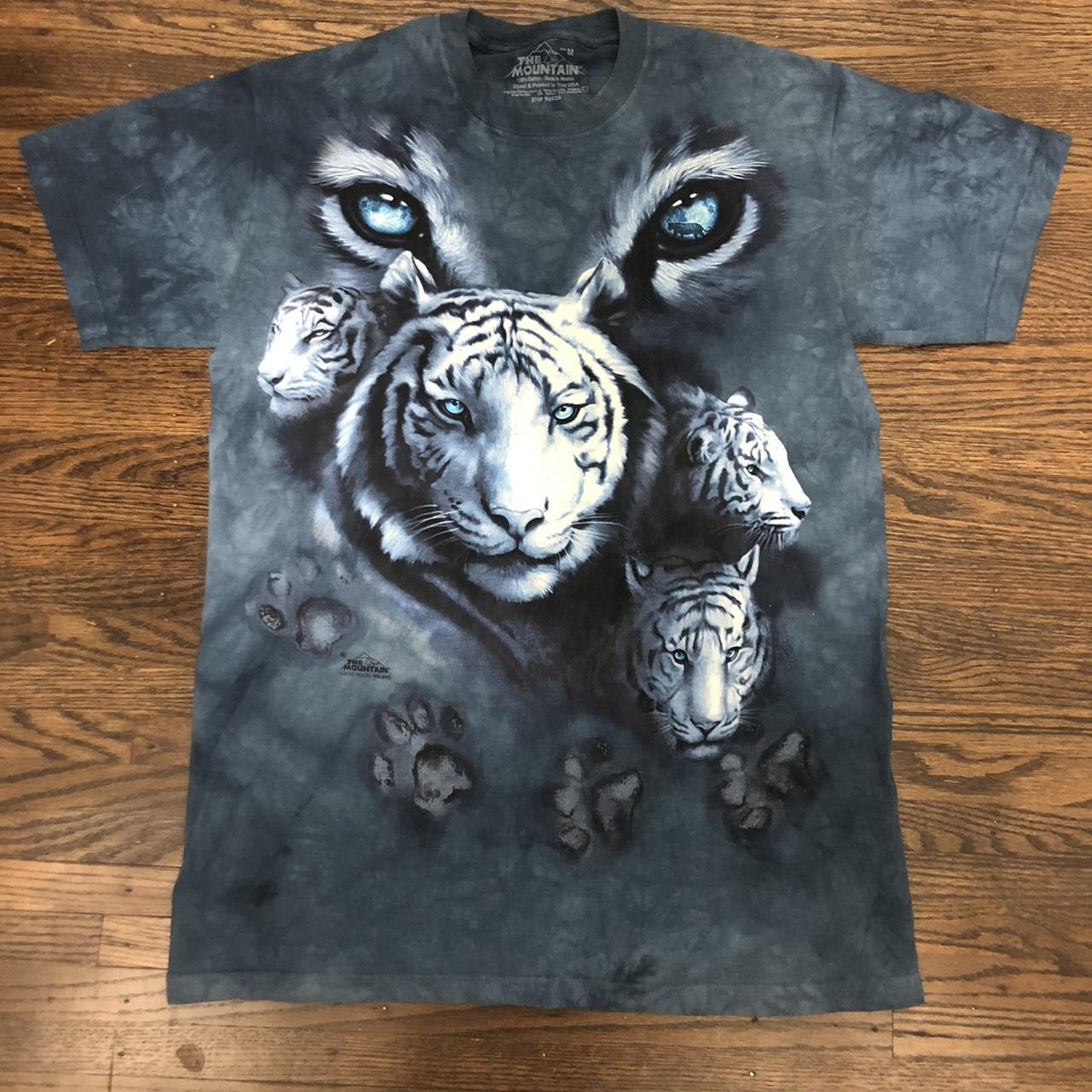 White Tiger Men's and Big Men's Graphic T-shirt 