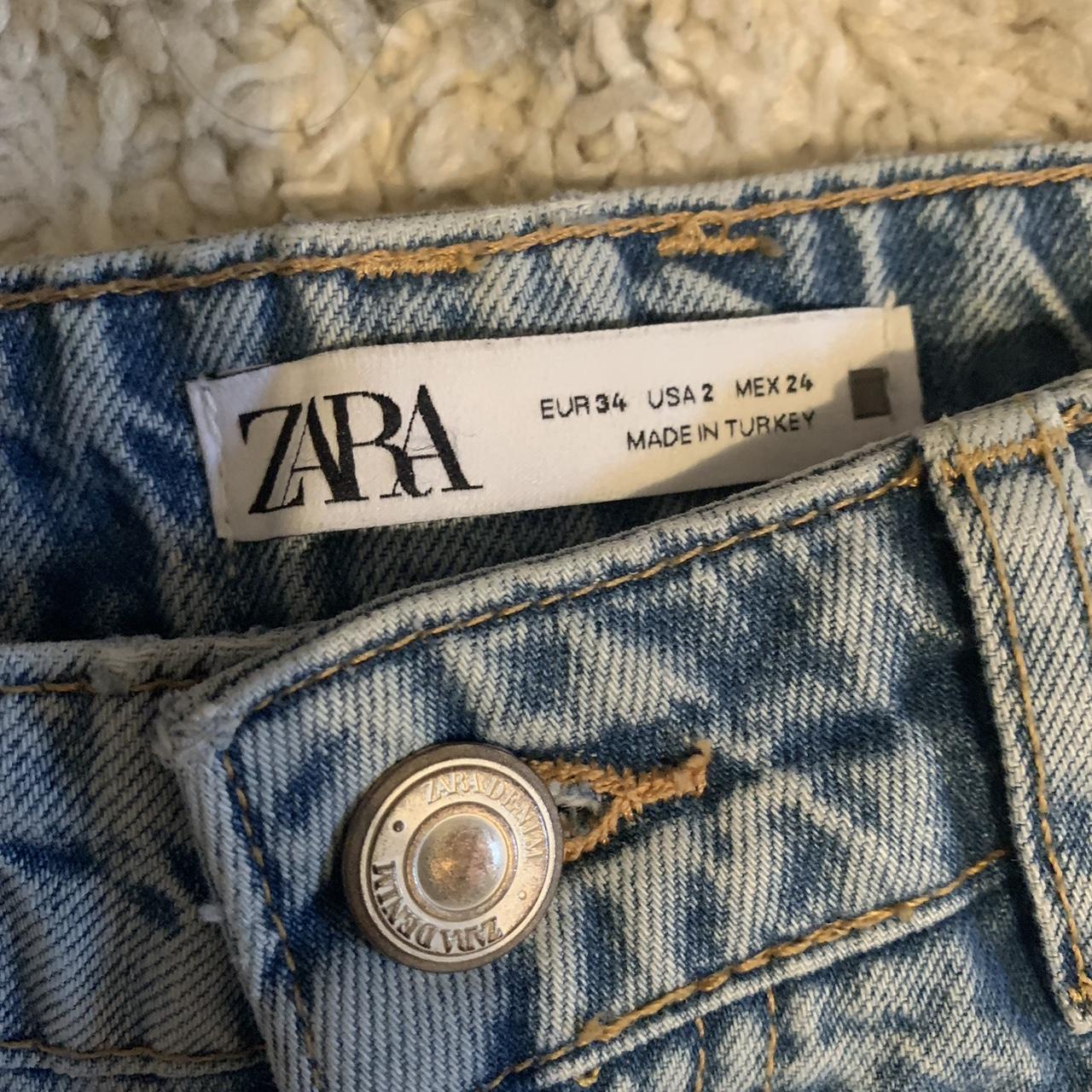 Zara Women's Blue Jeans | Depop