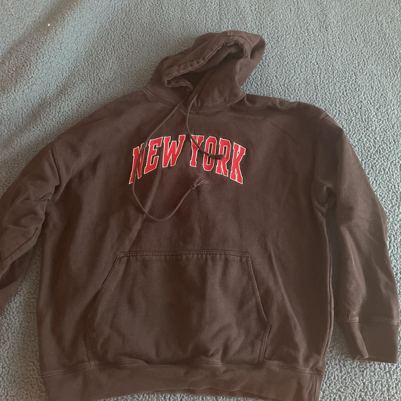 Brandy Melville New York Hoodie NWT Fits - Depop