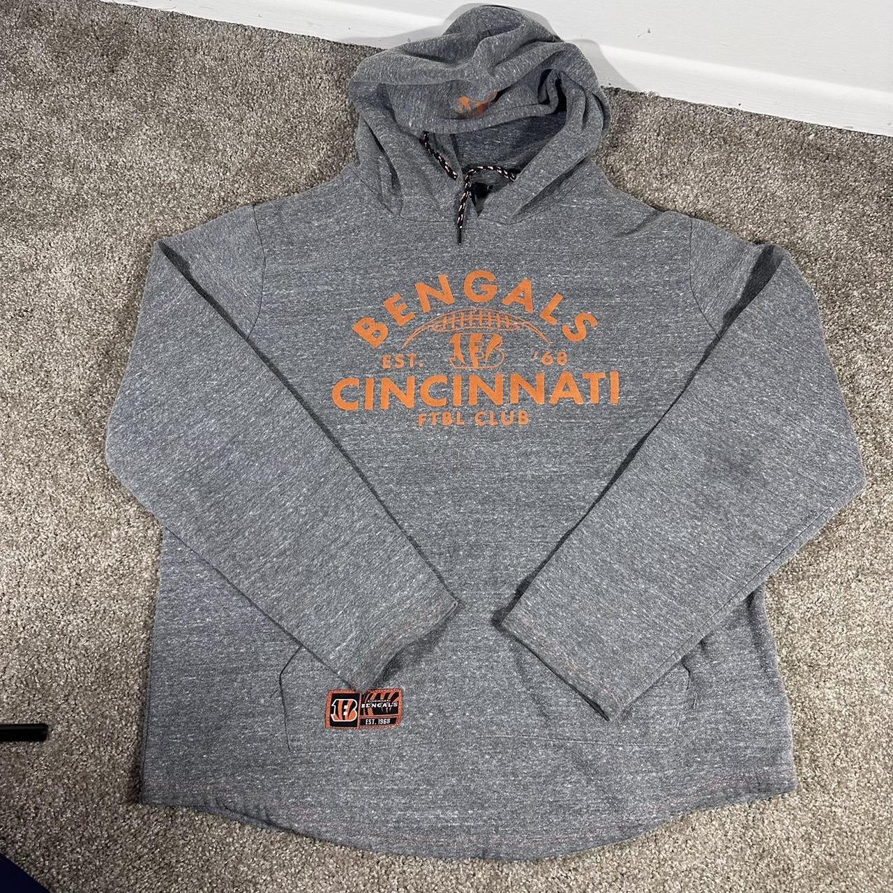 Cincinnati Bengals NFL Team hoodie Size: XL *** V - Depop