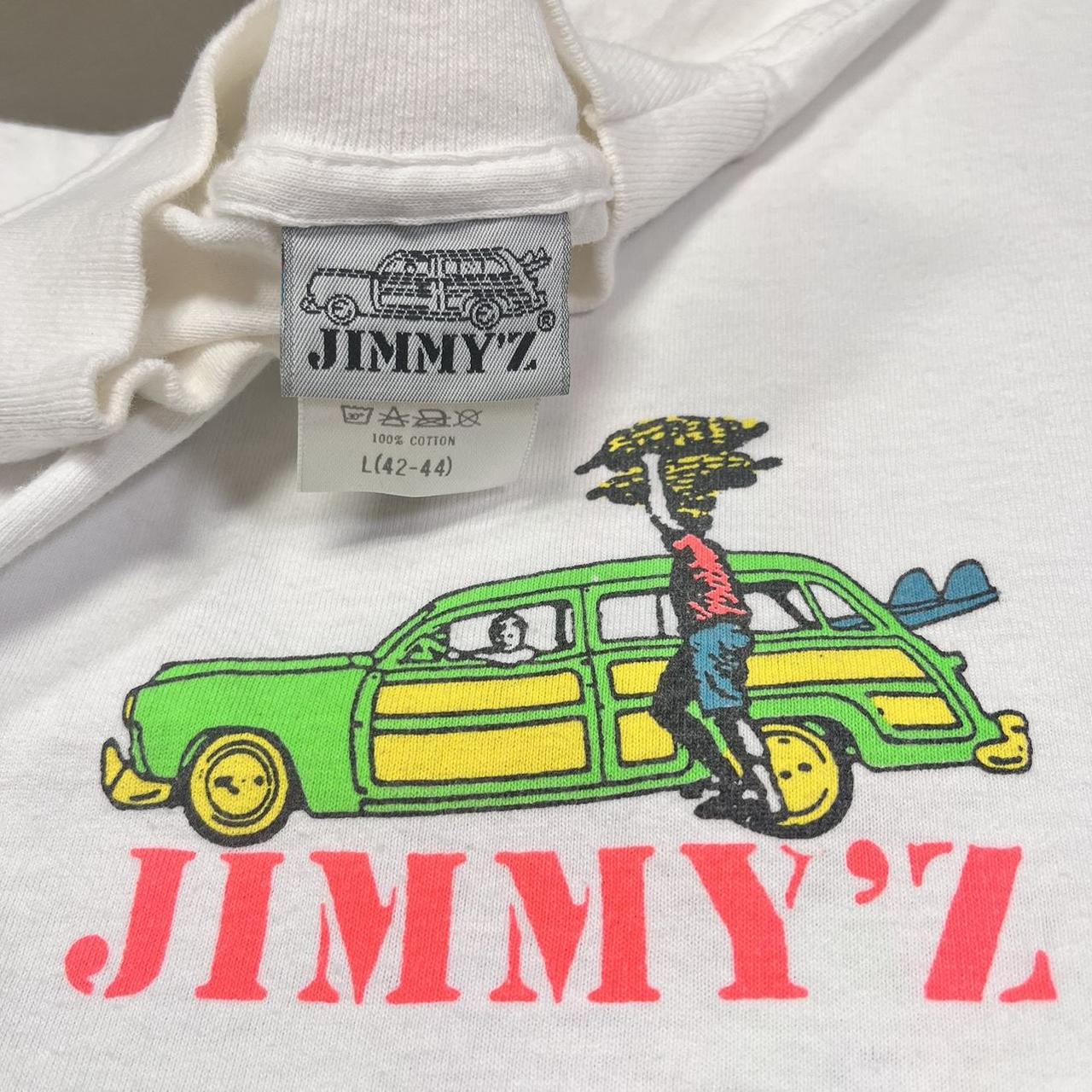 Vintage 80s 90s Jimmy Z Long Sleeve T Shirt Tee Sz L Depop   P0 