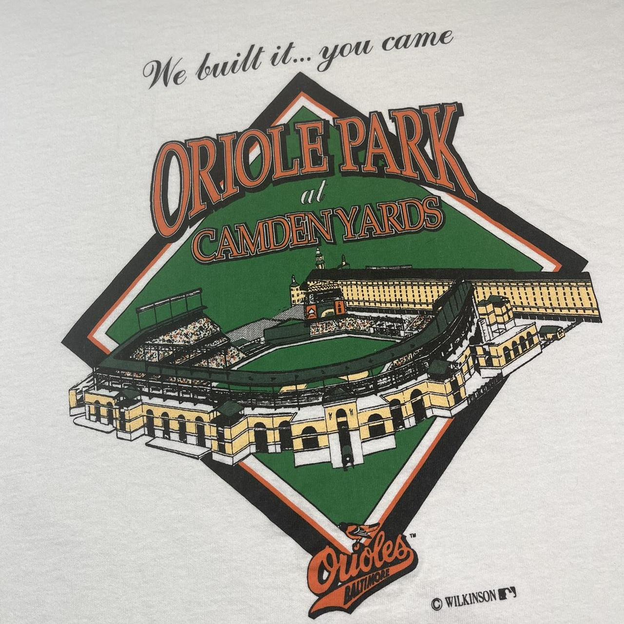 Vintage 90s Cotton White Best Fruit of the Loom Baltimore Orioles T-Shirt -  Medium– Domno Vintage