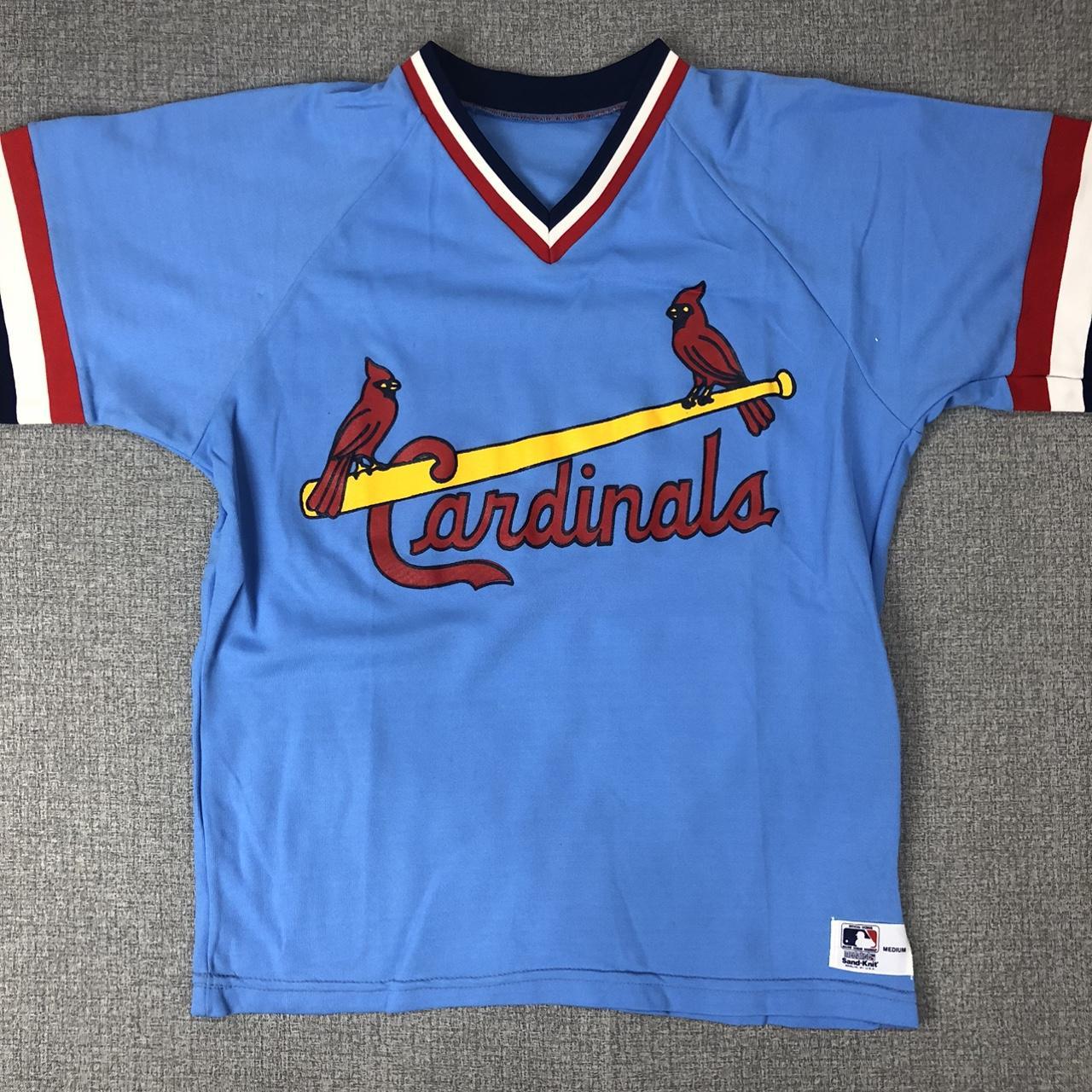 Vintage St Louis Cardinals Jersey, Measurements, Pit
