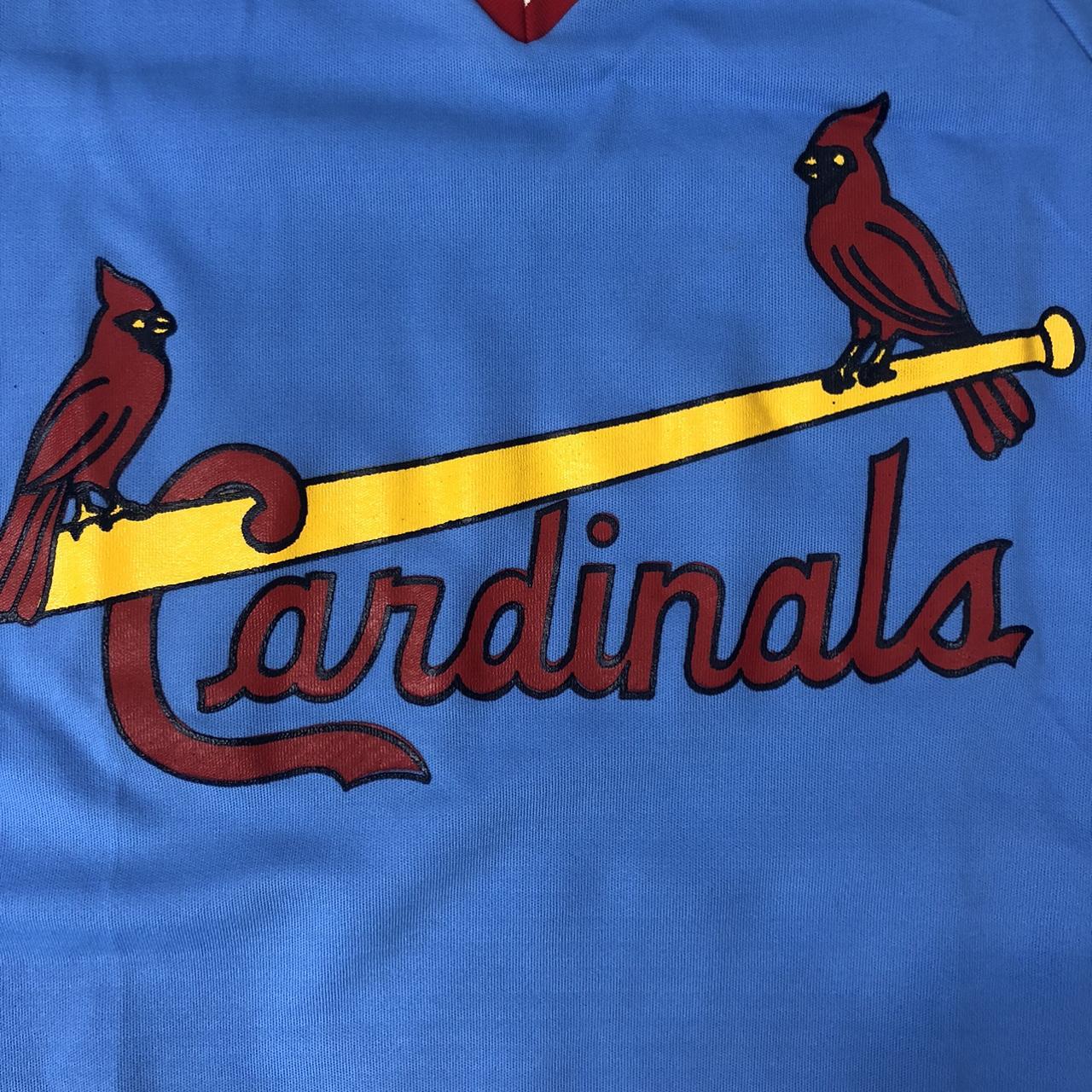 Vintage St Louis Cardinals Jersey Measurements Pit - Depop