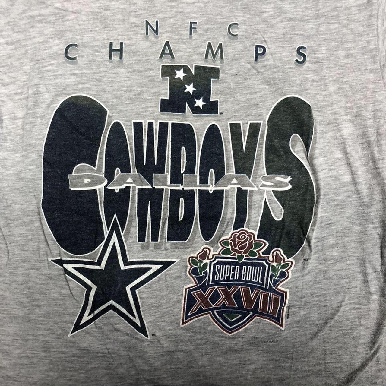 90's Salem sportswear NFL Dallas Cowboys Crewneck - Depop