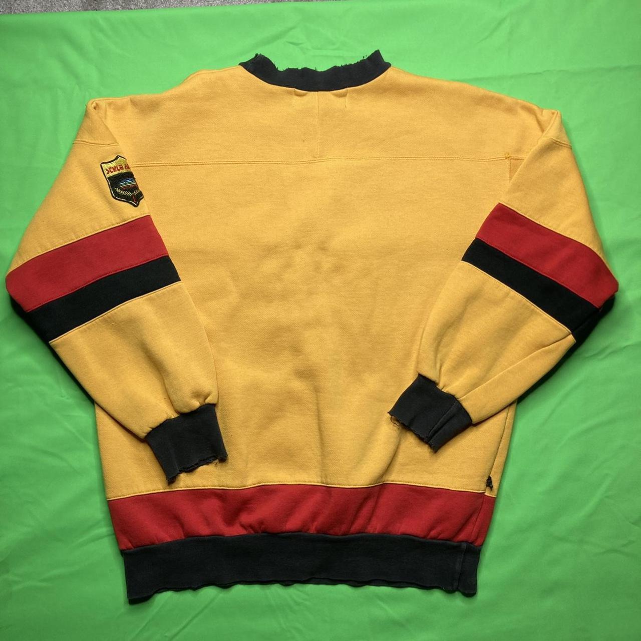 Ferrari Men's Yellow and Black Sweatshirt (2)