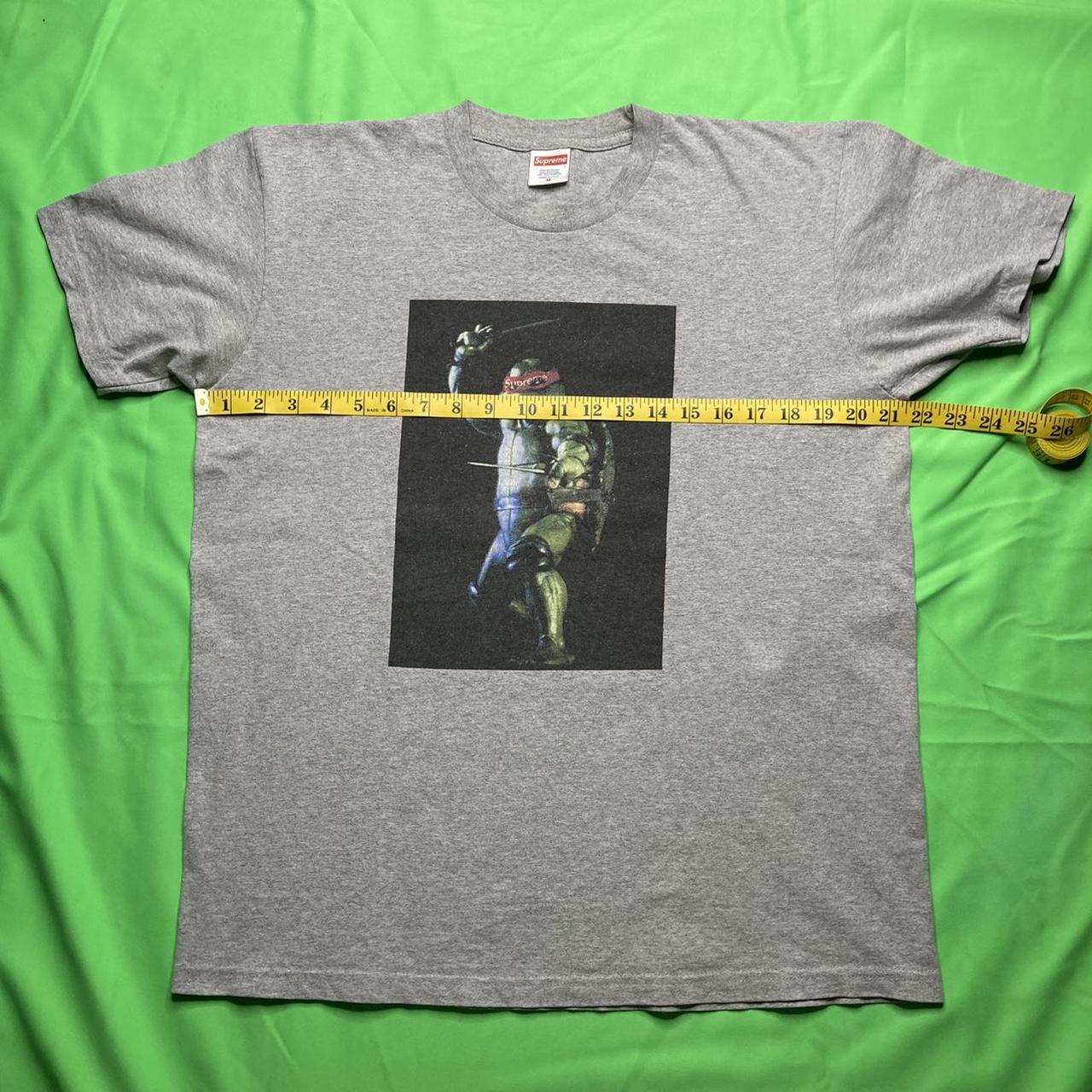 RARE! SUPREME Ninja Turtles Raphael SS21 Gray shirt... - Depop