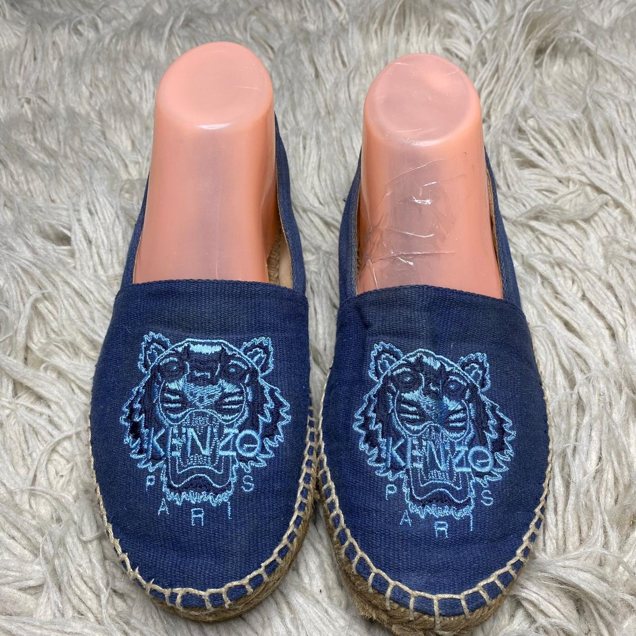 Kenzo cheap espadrilles navy