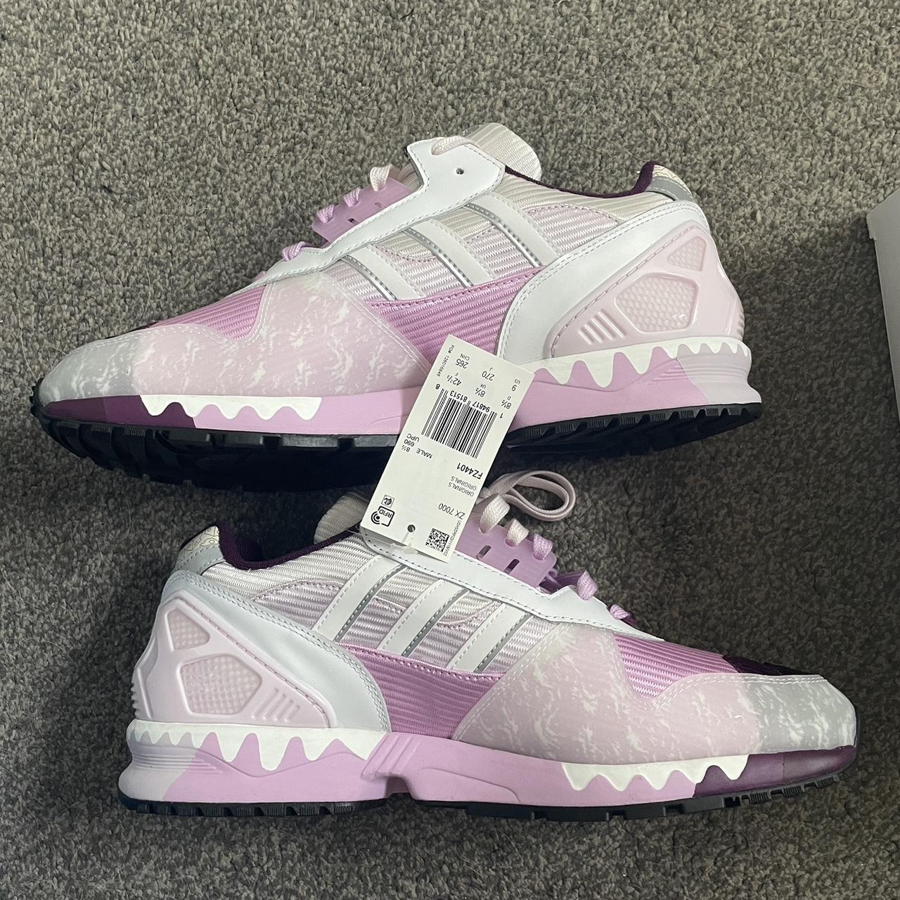 Adidas zx 7000 x Hey Tea , Very cool and rare shoes