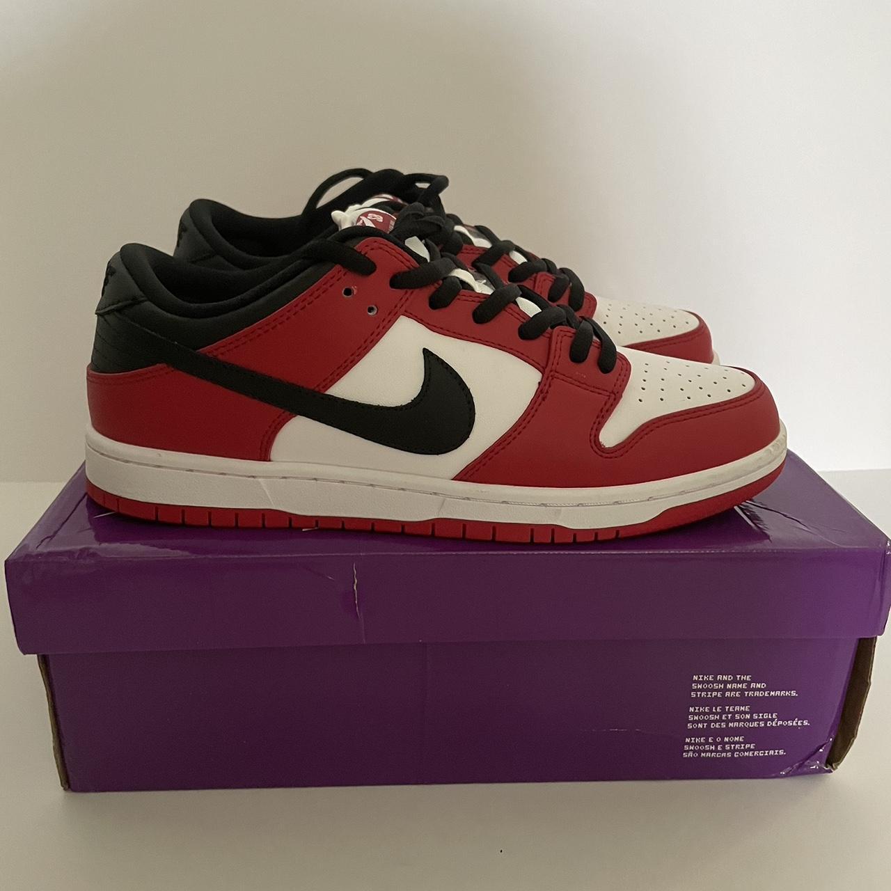 Nike SB dunk low pro J-Pack Chicago Used but in... - Depop