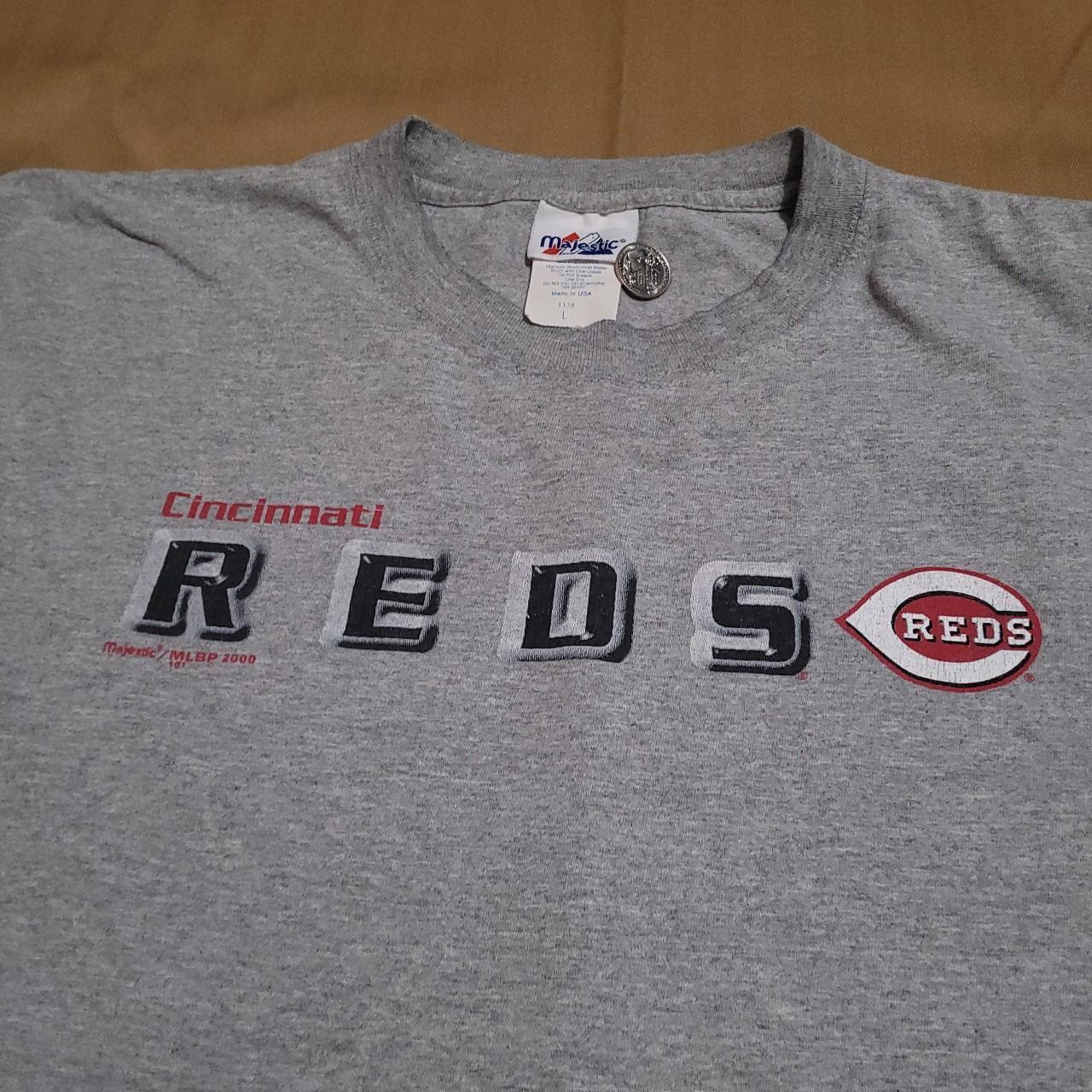 Vintage 2000 Cincinnati reds mlb T-shirt size - Depop