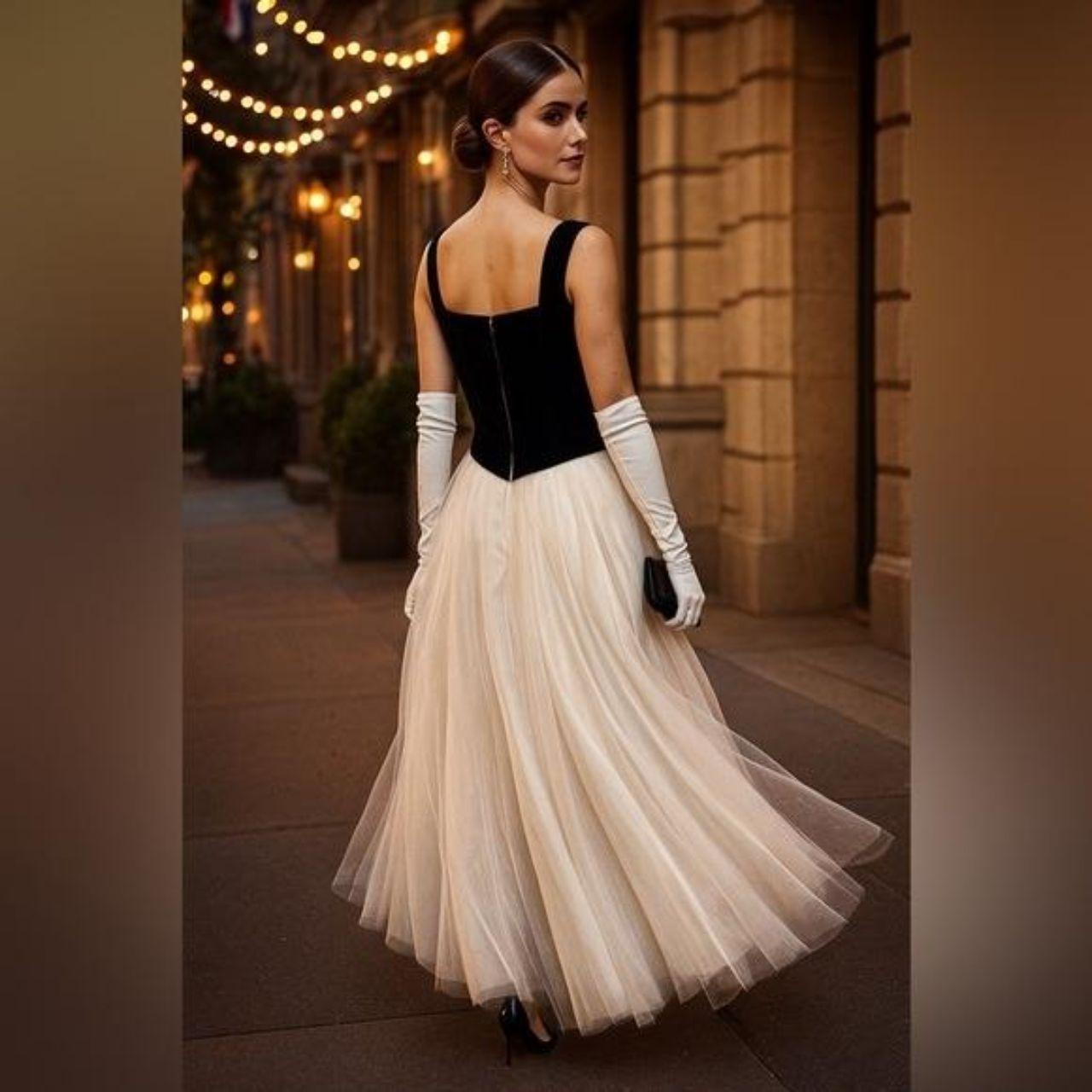 Source Unknown Women's Costume - White/Black – Vi… - image 3